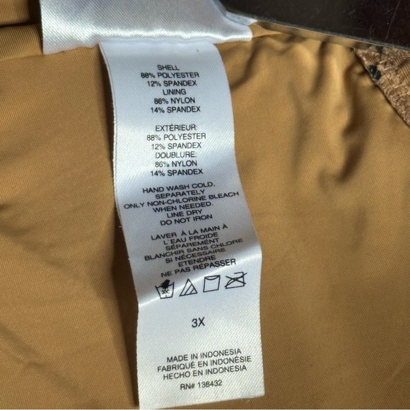 Modcloth The Bonita One-Piece cheetah Swimsuit woman’s SZ. 3X - Picture 14 of 16